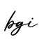 单词bgi书写