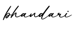 单词bhandari书写