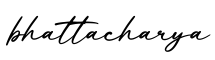 单词bhattacharya书写