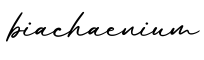 单词biachaenium书写
