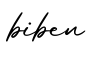 单词biben书写