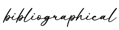 单词bibliographical书写