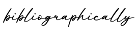 单词bibliographically书写