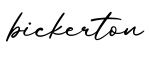 单词bickerton书写