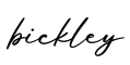 单词bickley书写