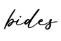 单词bides书写