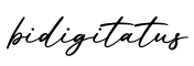 单词bidigitatus书写