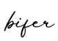 单词bifer书写