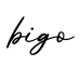 单词bigo书写