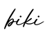 单词biki书写