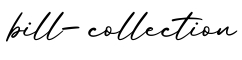 单词bill-collection书写