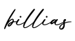 单词billias书写