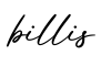 单词billis书写