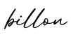 单词billon书写
