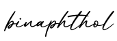 单词binaphthol书写