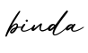 单词binda书写