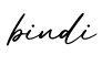 单词bindi书写