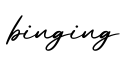 单词binging书写