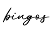 单词bingos书写