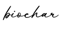 单词biochar书写