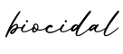 单词biocidal书写