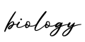 单词biology书写