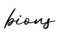 单词bions书写