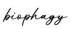 单词biophagy书写