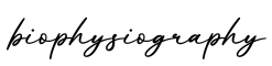 单词biophysiography书写