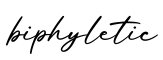 单词biphyletic书写