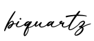 单词biquartz书写