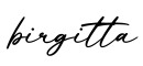 单词birgitta书写