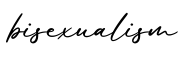 单词bisexualism书写