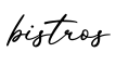 单词bistros书写