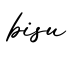 单词bisu书写