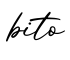 单词bito书写