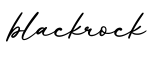 单词blackrock书写