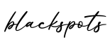 单词blackspots书写