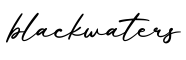 单词blackwaters书写