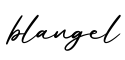 单词blangel书写