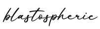 单词blastospheric书写
