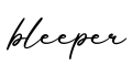 单词bleeper书写