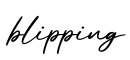 单词blipping书写