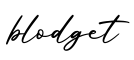 单词blodget书写