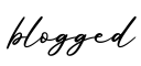 单词blogged书写