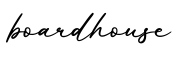 单词boardhouse书写