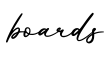 单词boards书写