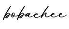 单词bobachee书写