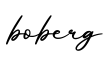 单词boberg书写