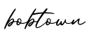 单词bobtown书写